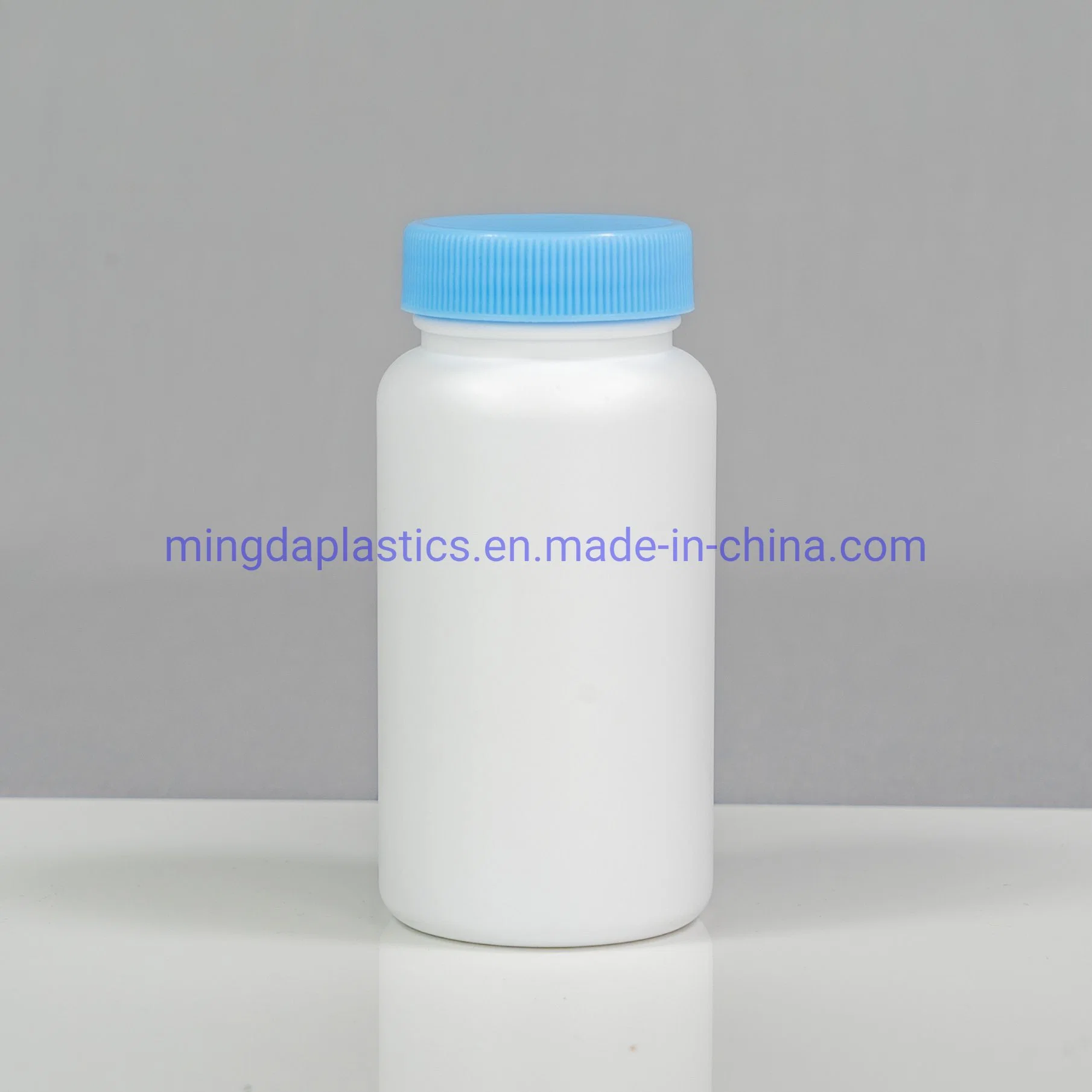 Common Size 120ml Pharmaceutical Plastic HDPE Packaging Tablets/Capsule Round Medicine Bottle CRC