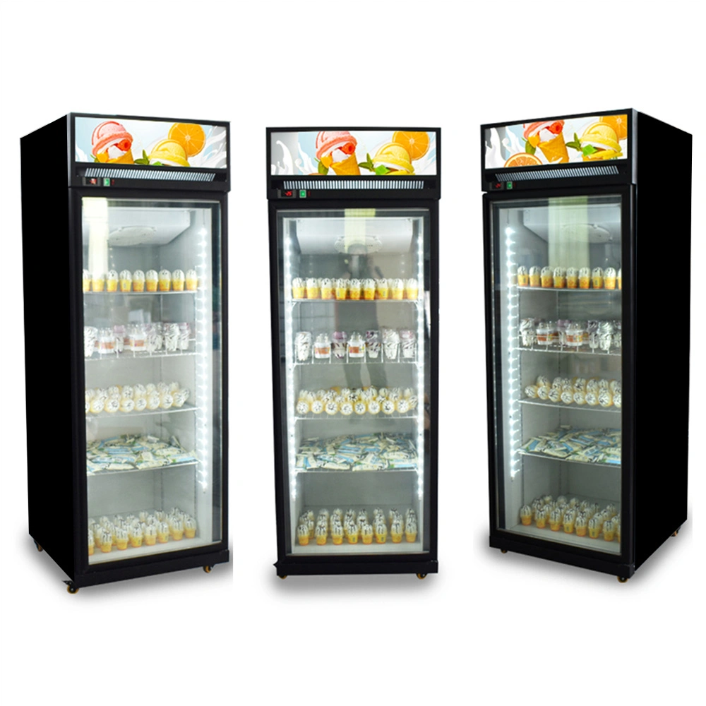 Manufacturer High quality/High cost performance  Used Outdoor Ice Merchandiser OEM Used Beverage Cooler CE Approval Table Top Beer Beverage Cooler