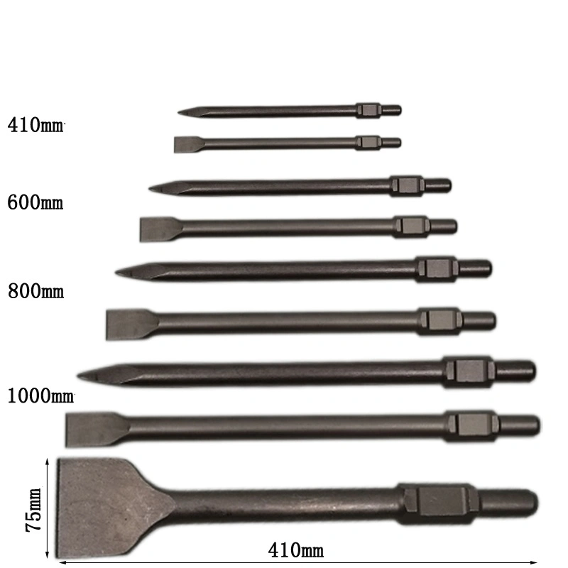 pH 65A Rock Breaker Chisel Bits for Concrete Breaking