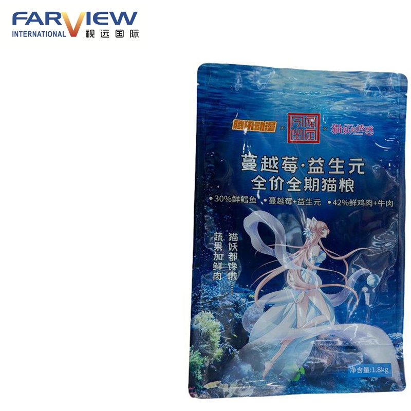 High quality/High cost performance Pet/PE Laminated Packaging Film Roll for Pet Food Packaging