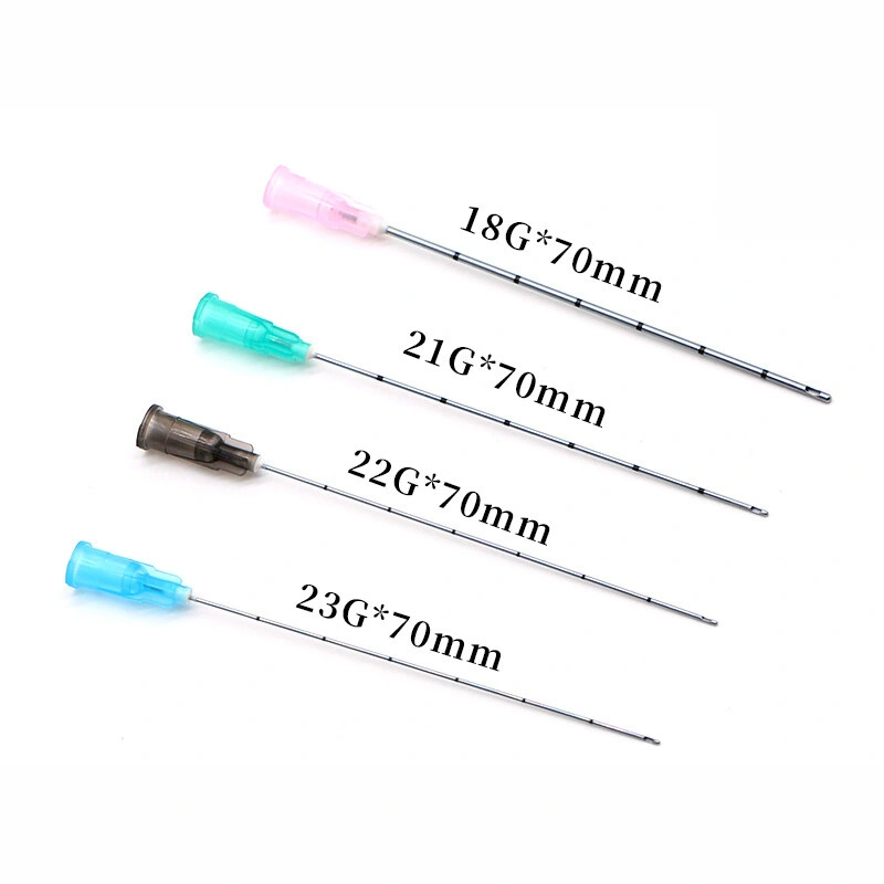 Injection Cannula Injectable Blunt Tip Needle for Dermal Filler