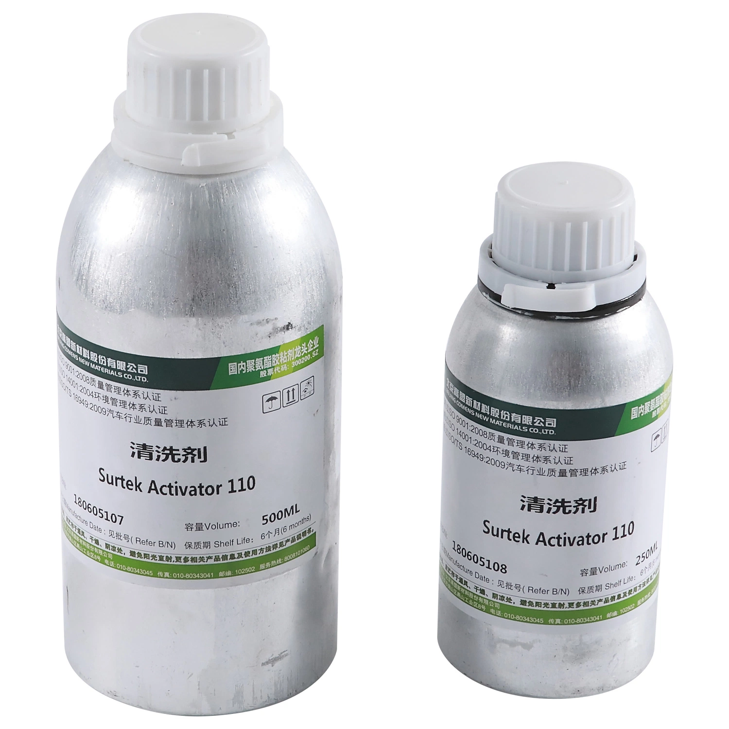 Polyurethane Activator (Surtek 110) for Cleaning and Activating Suitable for Smooth Surface Such as Glass and Metal with ISO/CNAS/SGS