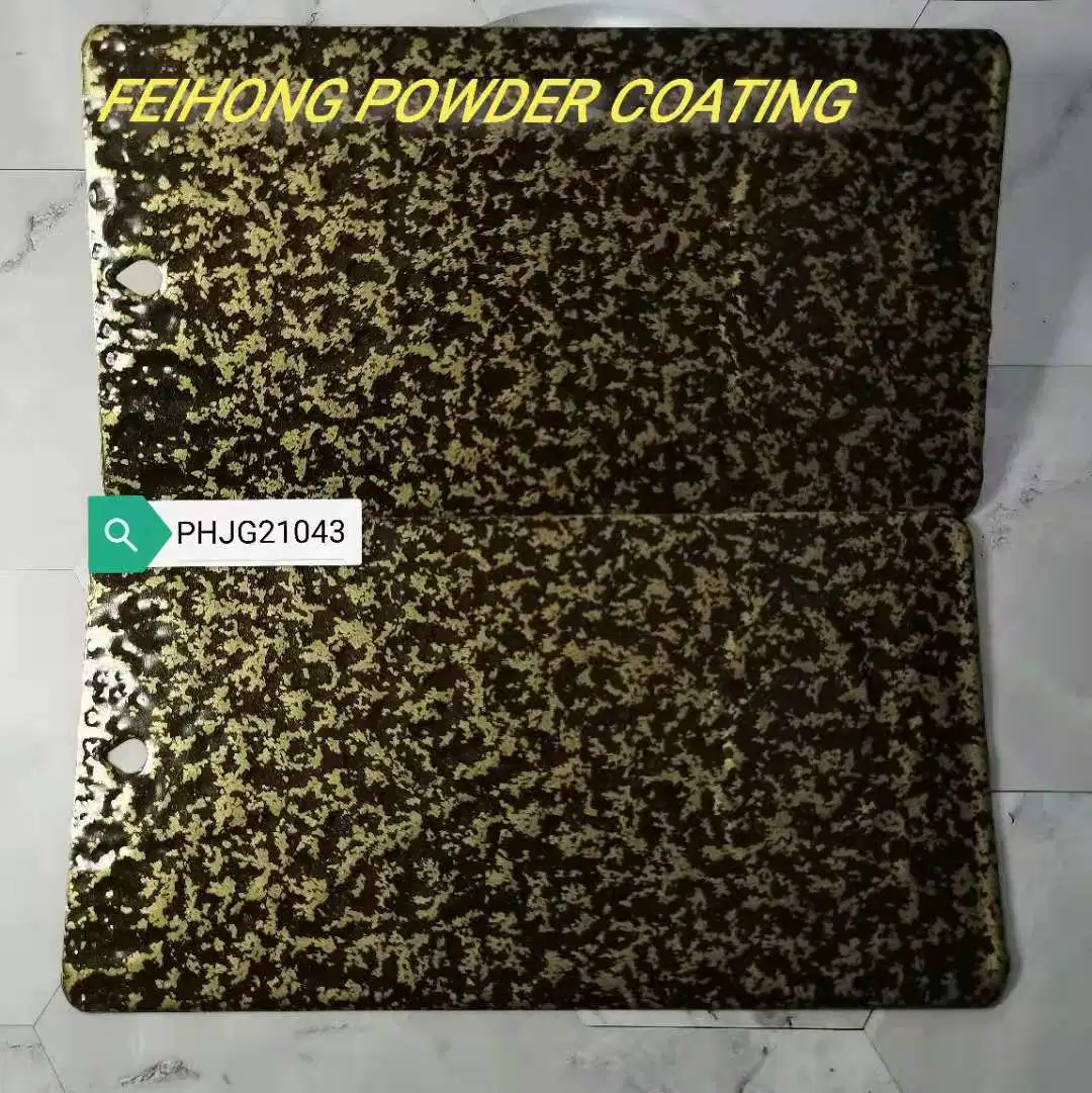 Antique Copper/Silver/Gold/Brass/Bronze Hammer Tone Finish Powder Coating Paint for Decoration