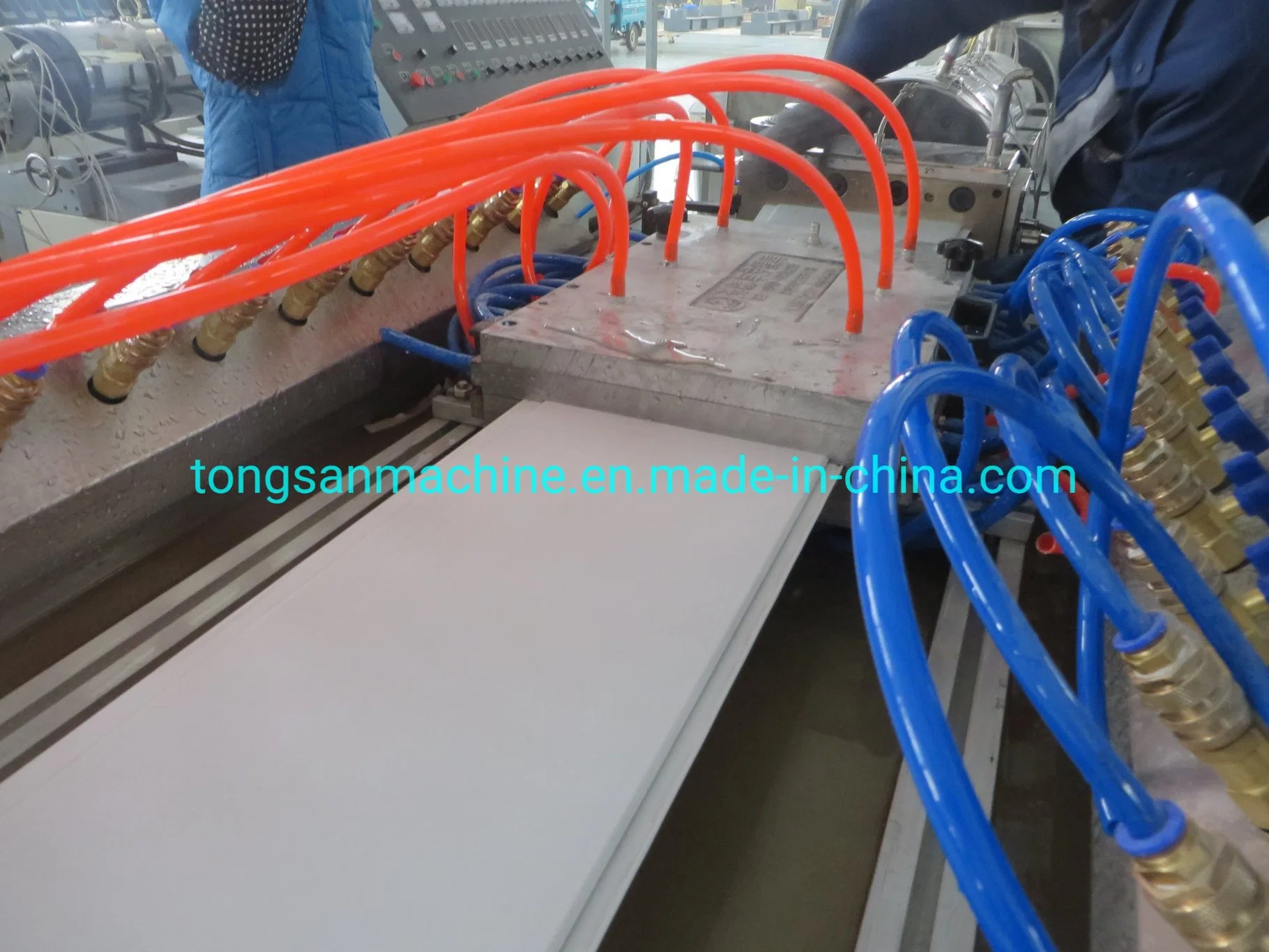 PVC Ceiling Panel Extruder Machine Production Line