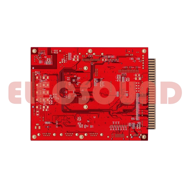 Fr4 de doble capa PCB de 1,6 mm de Hal sin plomo, cobre de 2 onzas de circuito impreso