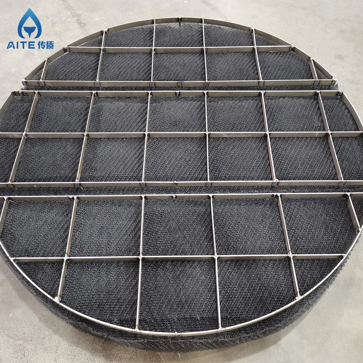 Factory Direct Supply Demister Pad Wire Mesh Demister for Chemical Column