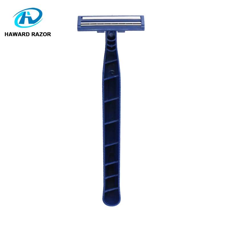 Imported Stainless Steel 2 Blade Disposable Razor Cheap Mens Shaving Razor Twin Blade