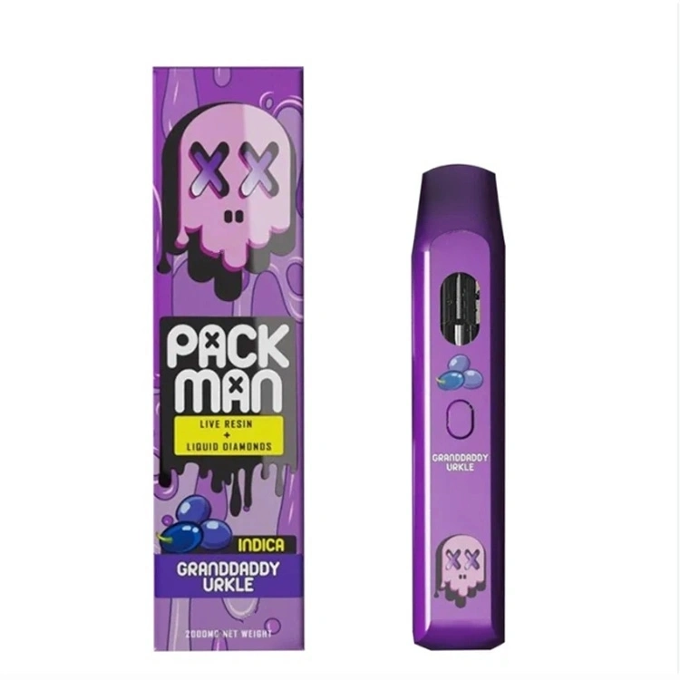 USA Hot Selling Wholesale/Supplier Factory Price Pack Man Packman Vape Wholesale/Supplier Vape Pen with 10 Strains