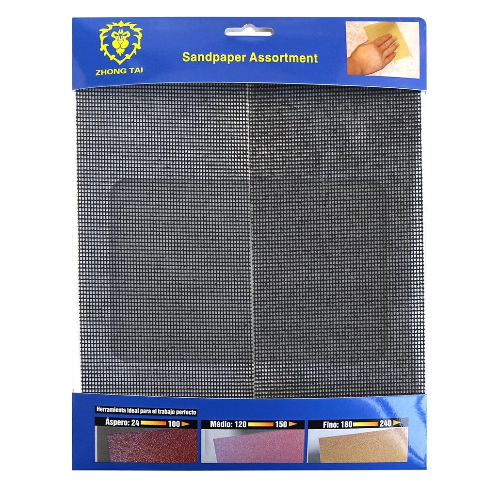 Dust Free Wet and Dry Silicon Carbide Mesh Sanding Screen 230*280mm