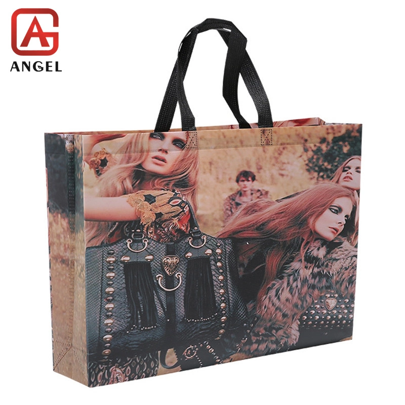 Cheap Reusable Promotional Eco Custom Tote Shopping Laminated Non Woven Bag