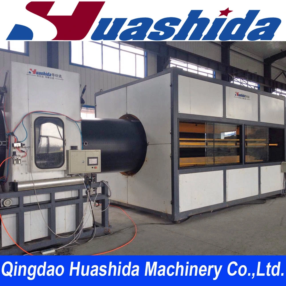 HDPE Jacket Shell Casing Extrution Machinery for Plastic Co-Extruder PU Foaming Pre-Insulated Pipe