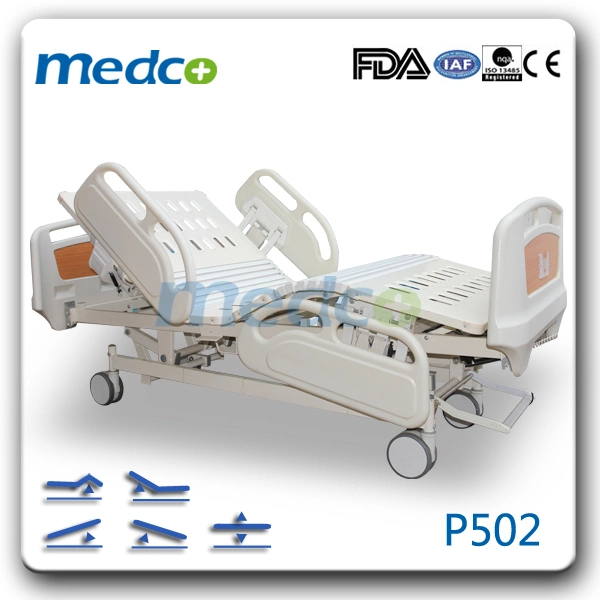 Hospital Furniture Sickroom Multi Position Functions Electrical Electric Bed for Patient