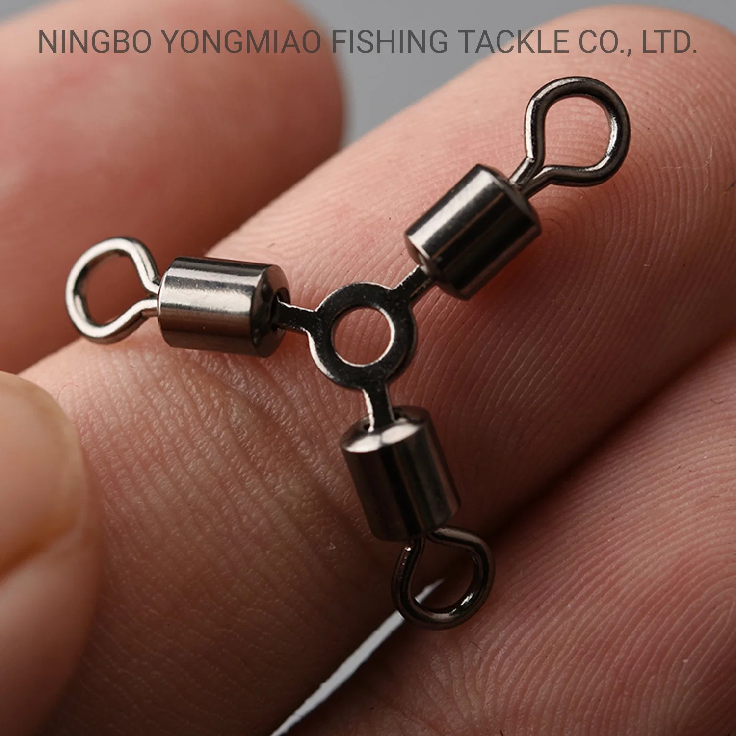 O-Shape Three Way Rolling Swivels Fishing Accessories