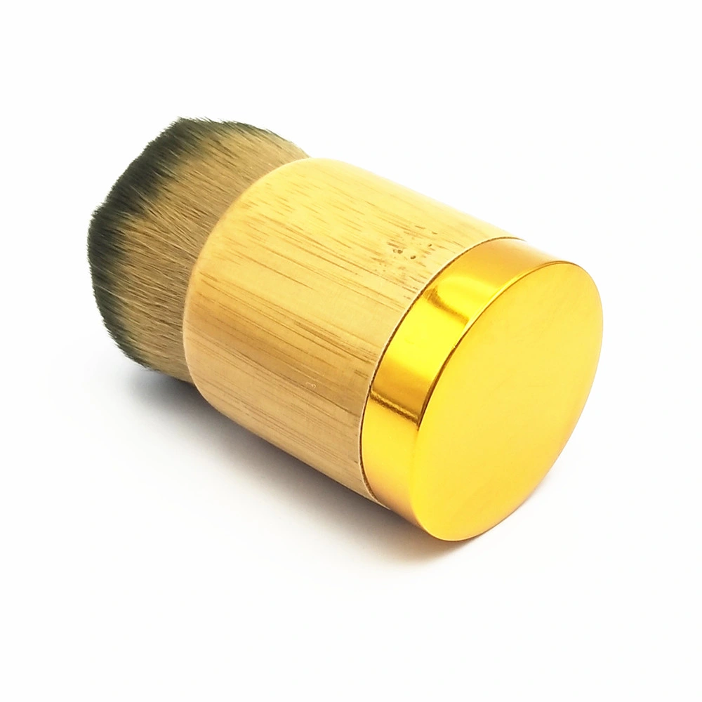 Eco-Friendly Bamboo Handle Kabuki Powder Beauty Tool Foundation Makeup Brush