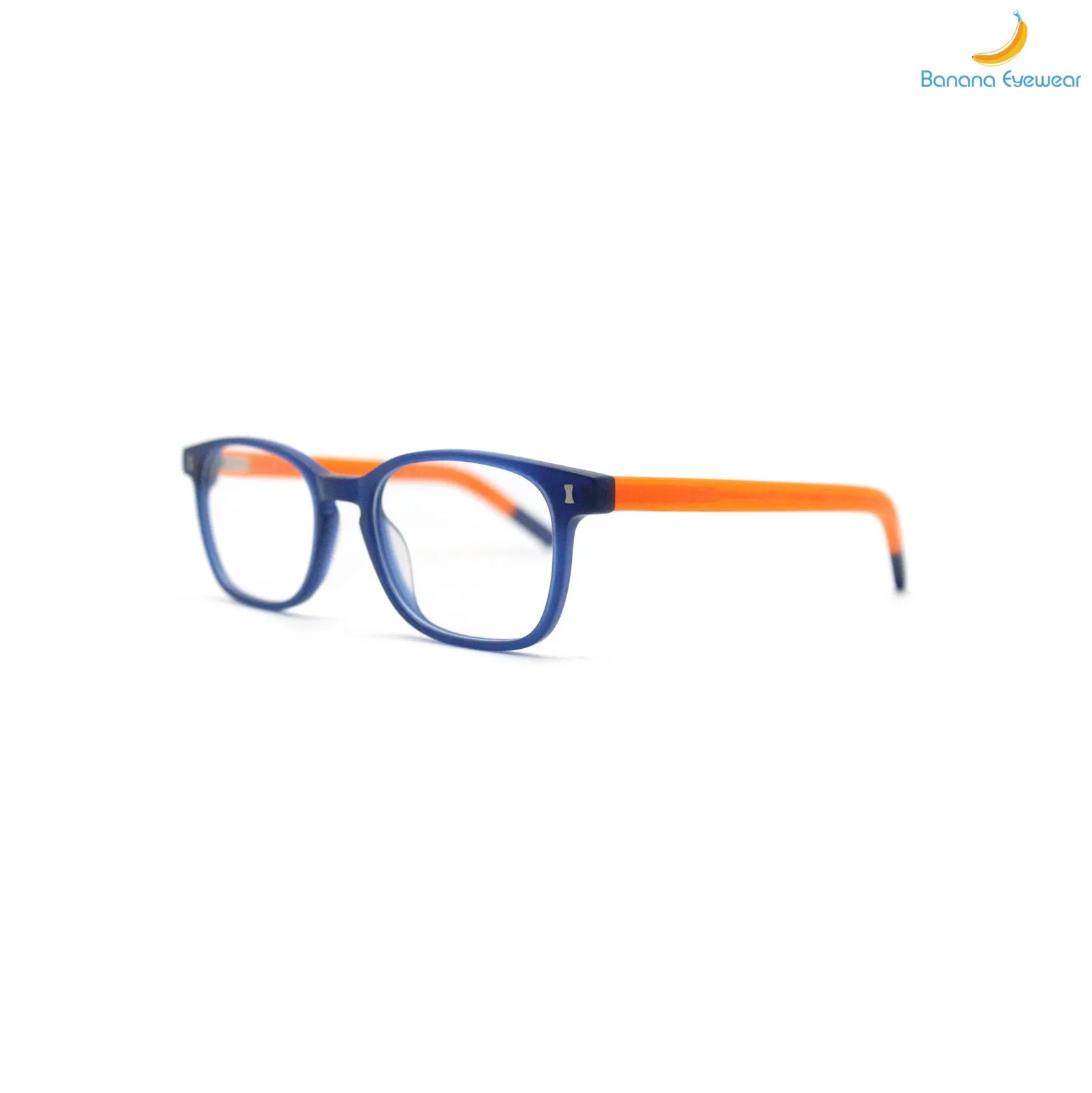 Classic Unisex Acetate Frame with Lamination End Tips Optical Eyeglass