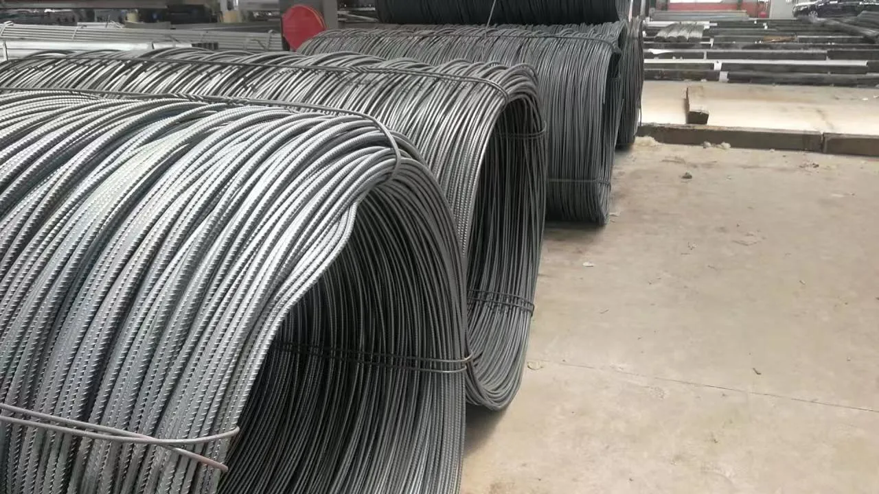 Prestressed Concrete Wire Supplier 4mm 6mm 7mm Spiral Ribbed High Carbon Tension PC Steel Wire