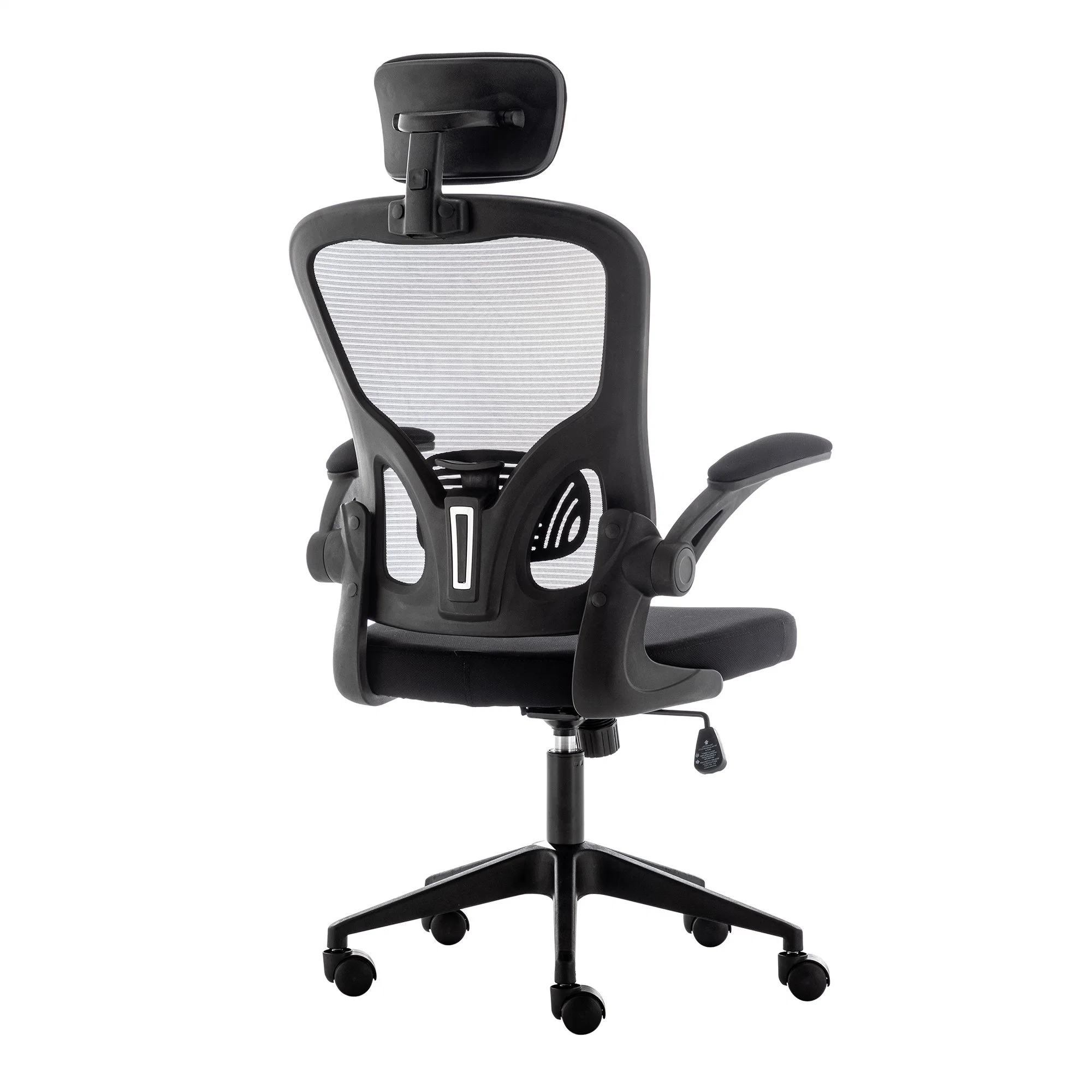 Nouveau mobilier de bureau exécutif pivotant en maille ergonomique moderne pour usine de conception.