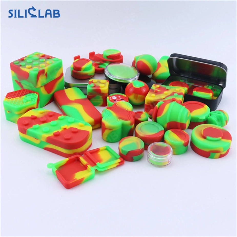 Siliclab China Wholesale/Supplier Smoking Accessories Various Silicone Wax Container