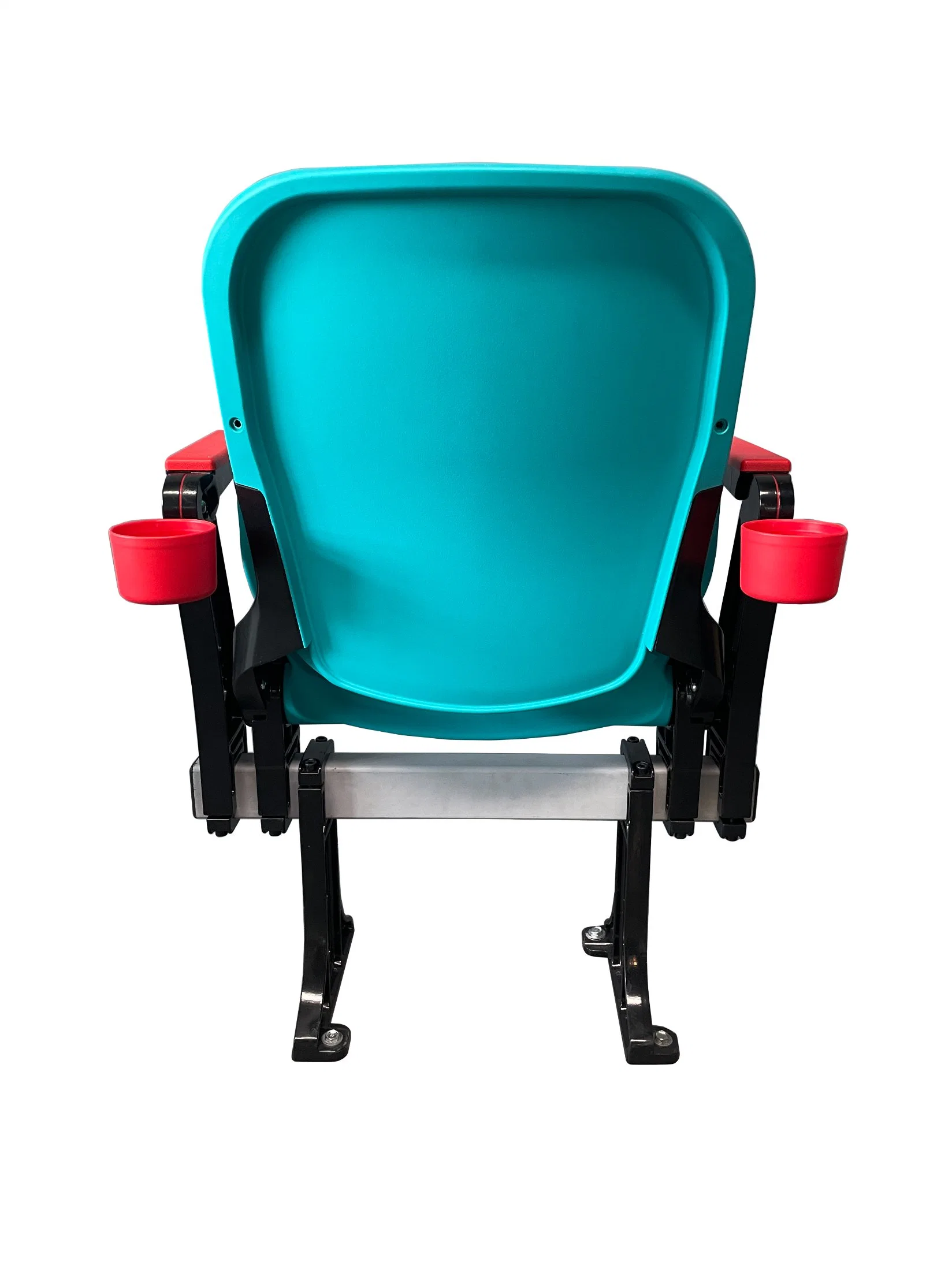 Top Vente en gros Le prix le moins cher Chaises de gradins en plastique de niveau 4 avec assistance au gaz SGS En12727 Sièges de chaise de gradins pour stade à vendre.