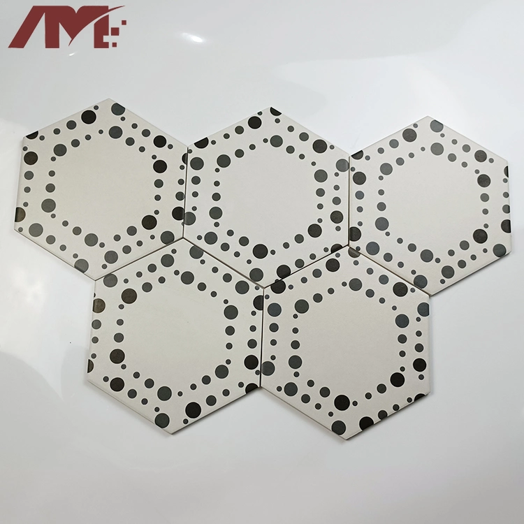Foshan Custom Kitchen Bathroom Tile Wall Hexagon Tile Floor