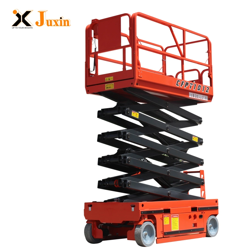 Mobile Hydraulic Lift Double Scissor Table Electric Scissor Lift Service Platform