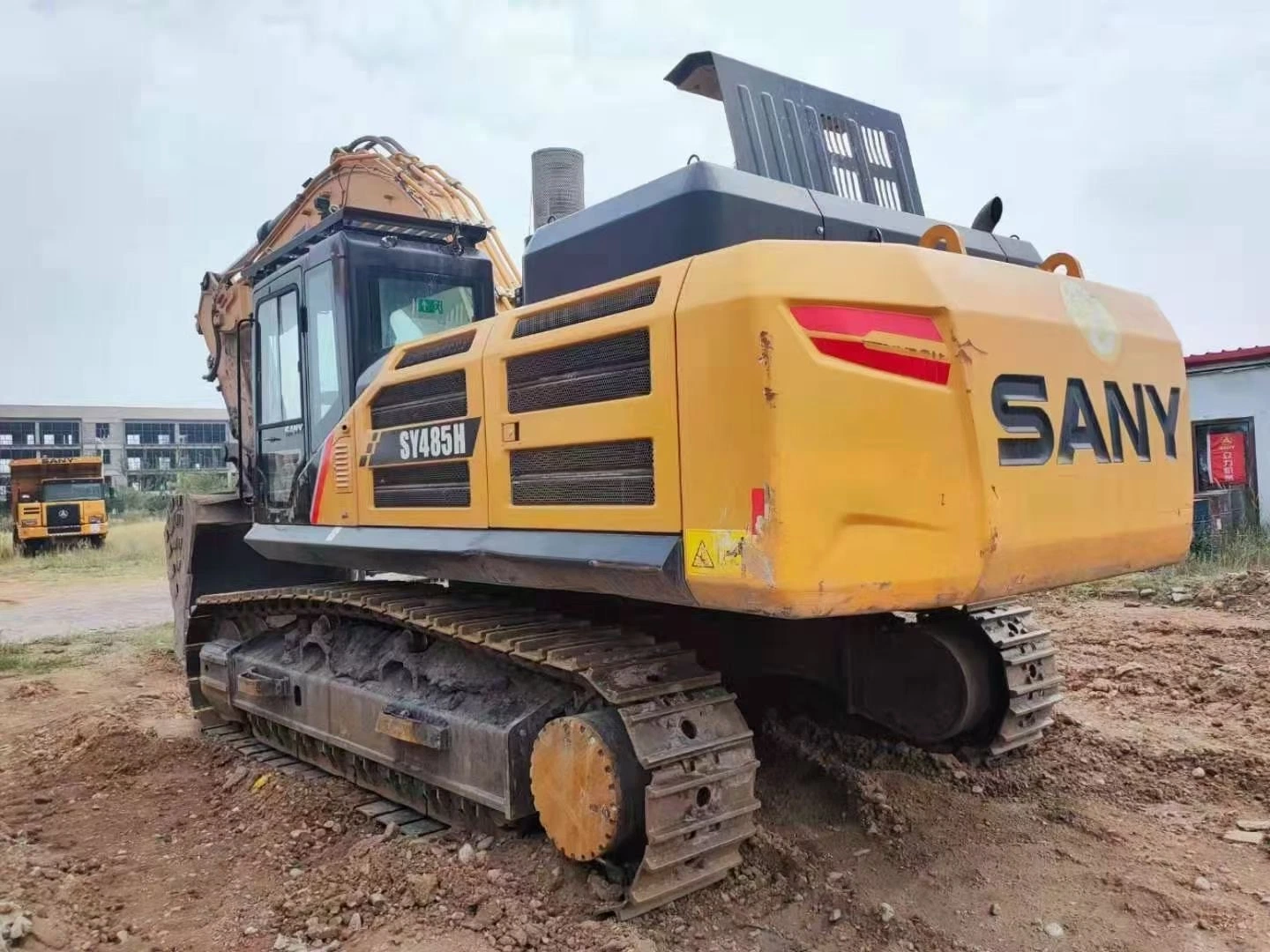 Second Hand Hydraulic Crawler Used Digger Excavators Big 49 Ton Construction Machinery Equipment Machine Excavadora Usada Sany Sy485h