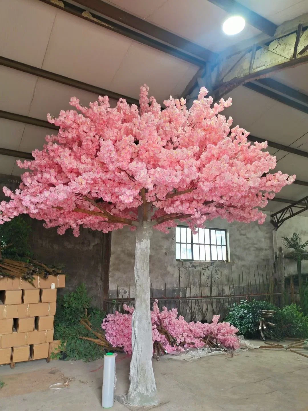 Large Sakura for Hotel Decoration Cherry Blossom Tree Artificial Tree