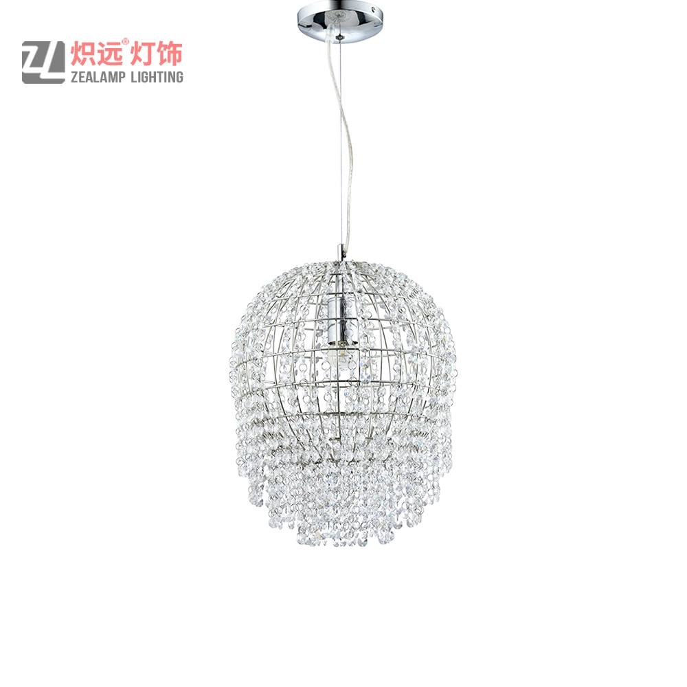 Estilo moderno Latina Metal Luxo Crystal lustre de iluminação