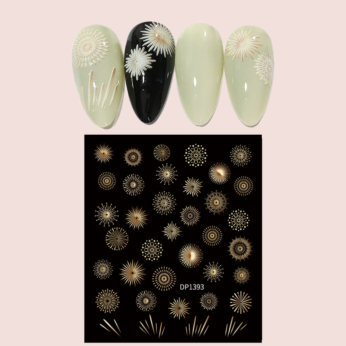 2D Beauty Nail Stickers Transfer