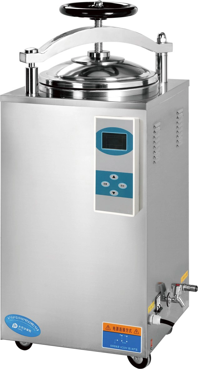 Fully Automatic Microcomputer Vertical Steam Pressure Autoclave Sterilizer