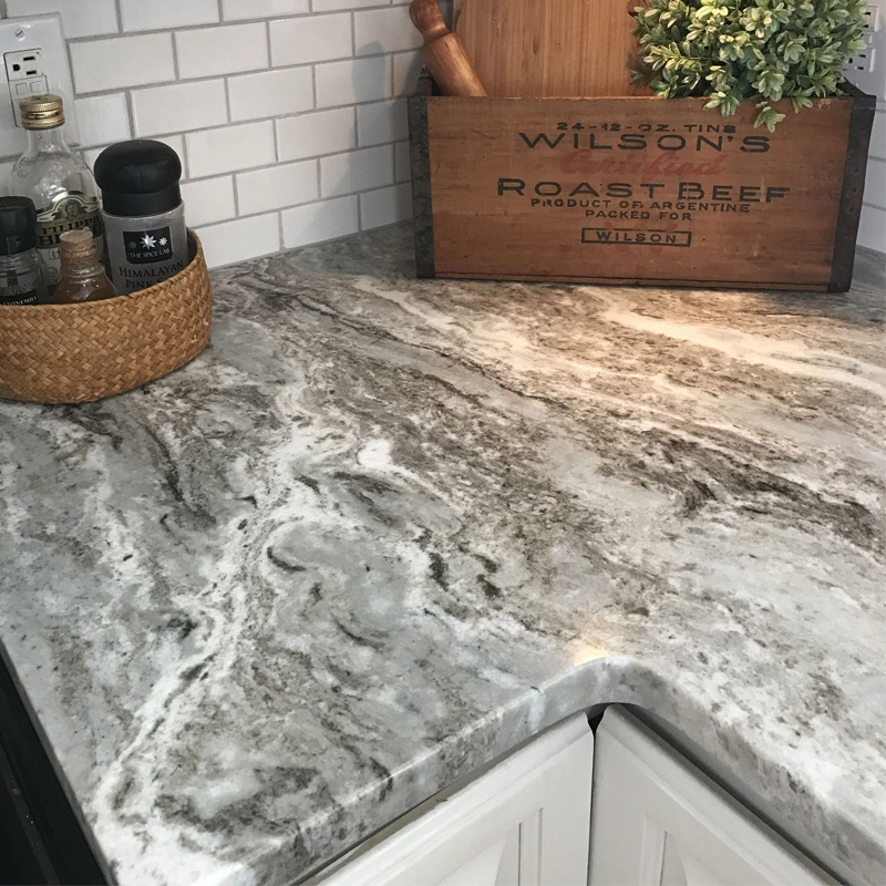 Brown Granite Stone Kitchen Countertops Worktops Bar Tops