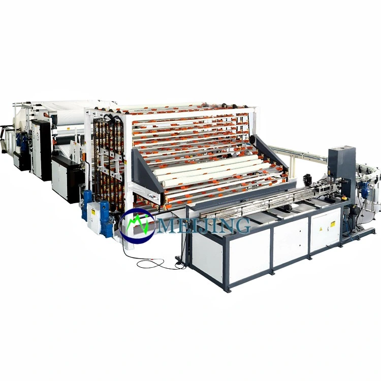 Machine de production de papier entièrement automatique pour la machine de fabrication de papier de toilette