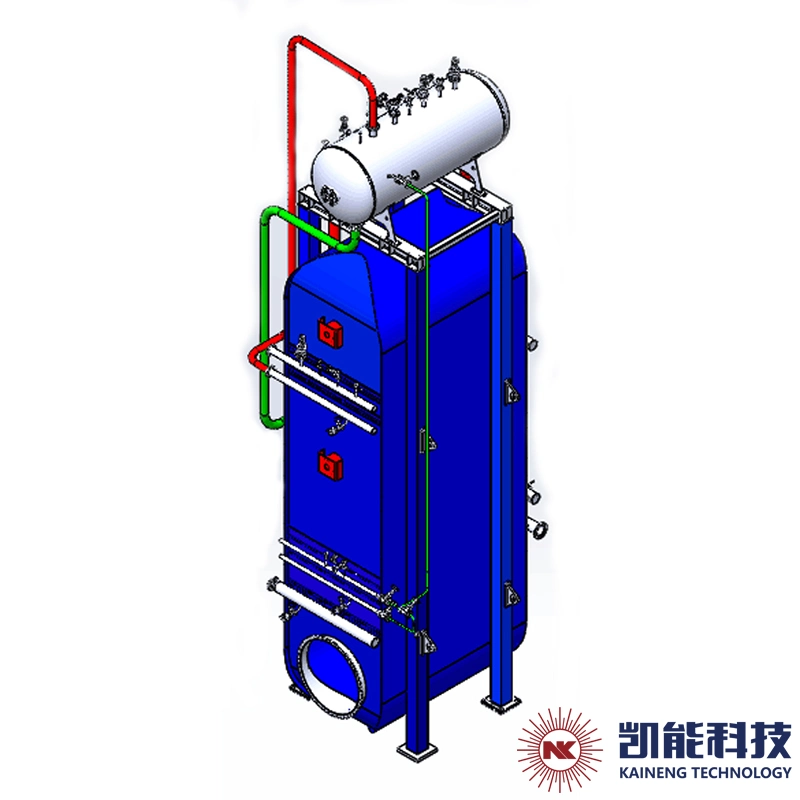 100MW ~200MW HFO Motor de la planta de energía establece los calderas de gases de escape Sistema de recuperación de calor