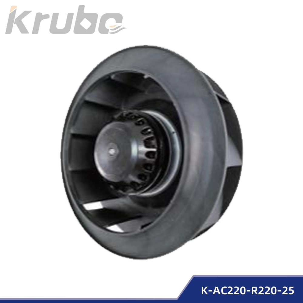 220mm AC Ventilateurs centrifuges incurvée vers l'arrière (K-AC220-R220-25)