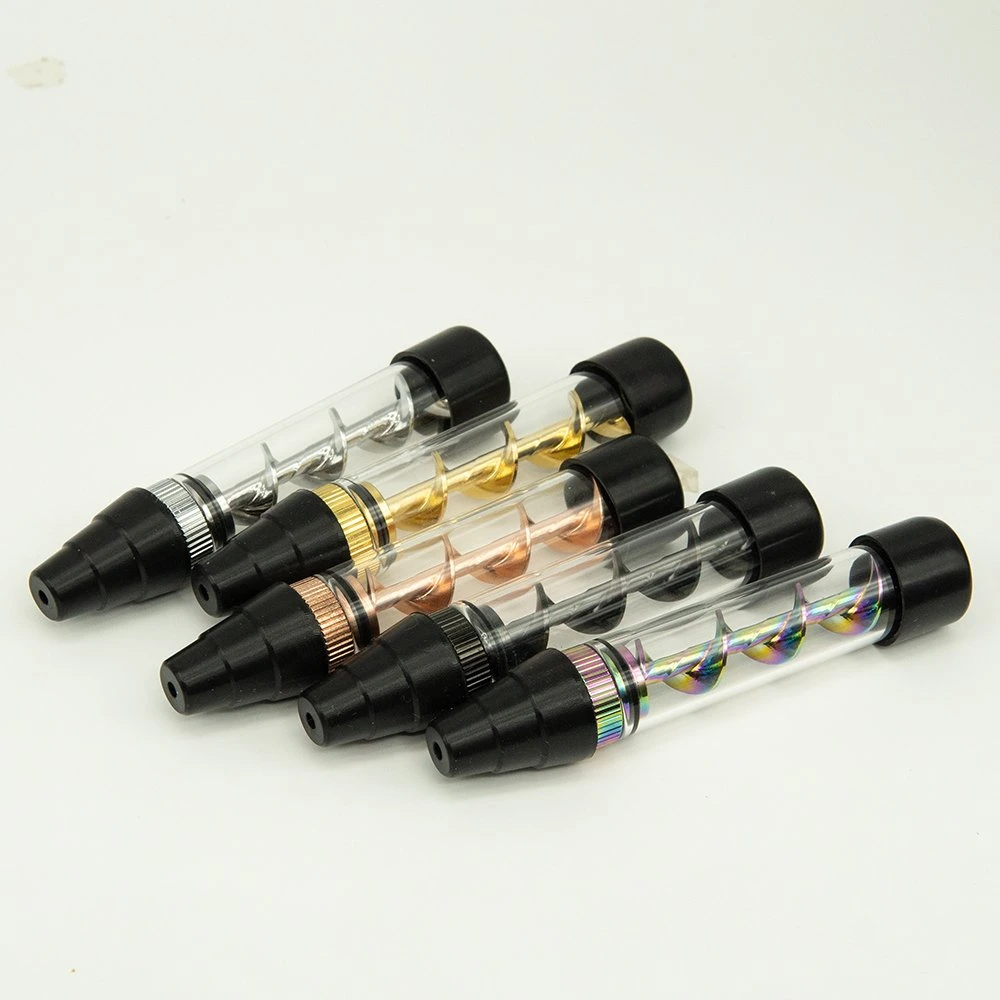 7p Mini3 Kit Bubbler Packaging Box Multicolored Portable Metallic Screw Glass Smoking Accessories