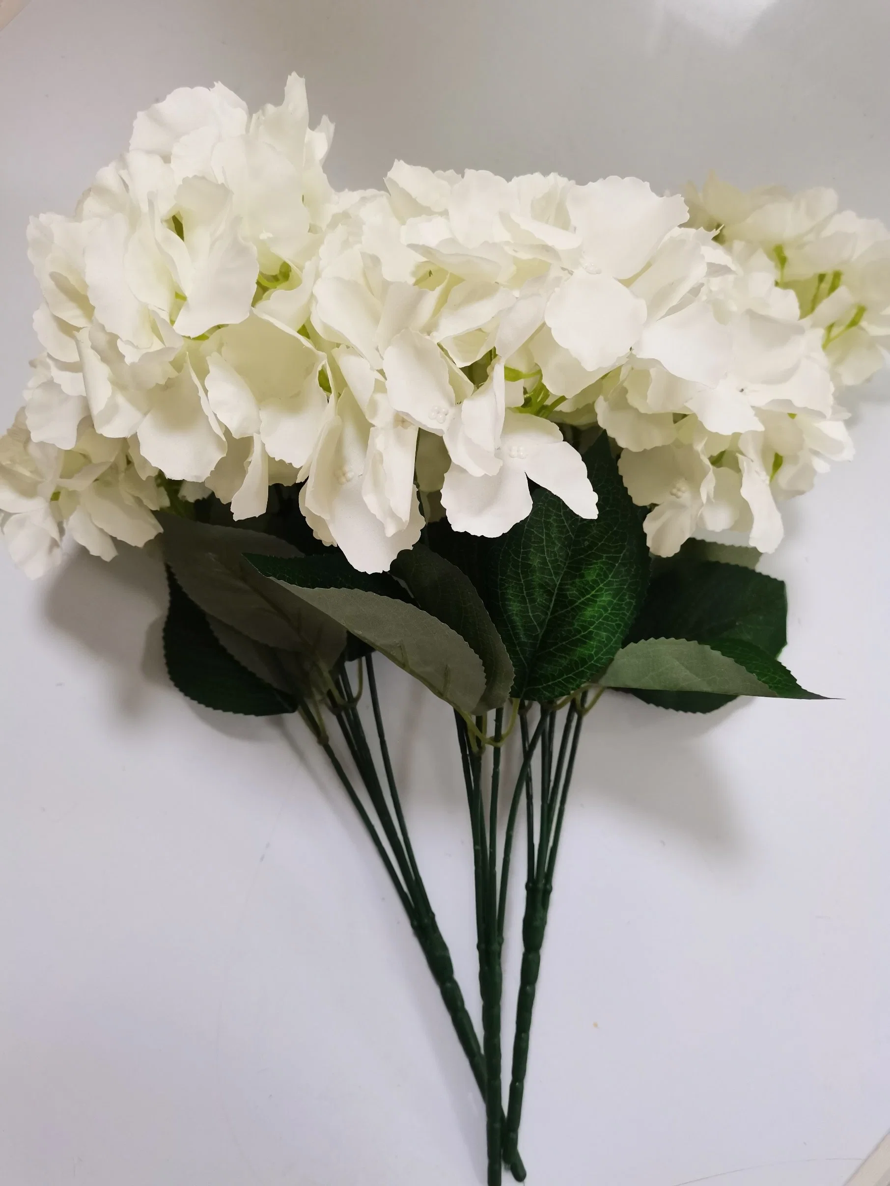 Resorte de alta calidad Home-Decor colorida flor de Hortensia Artificial