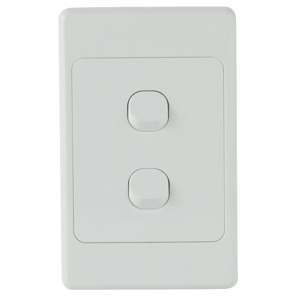 Au and Nz Standard SAA Approval 1 to 6 Gang Grid Plate with Hole Switch and Socket