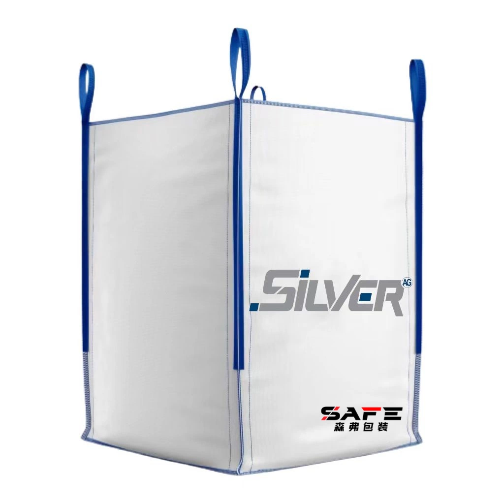 Fabricante de PP Big Bag Super sacos con Liner Maxisacos Super sacos tela Bolsas Añadir UV China Alta tensor Strength 500kg 1 Ton FIBC Big Bag