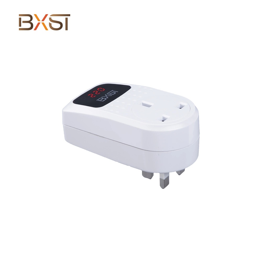 Bxst V098-UK-D Voltage Surge Protector 220V, Fridge Guard TV Guard