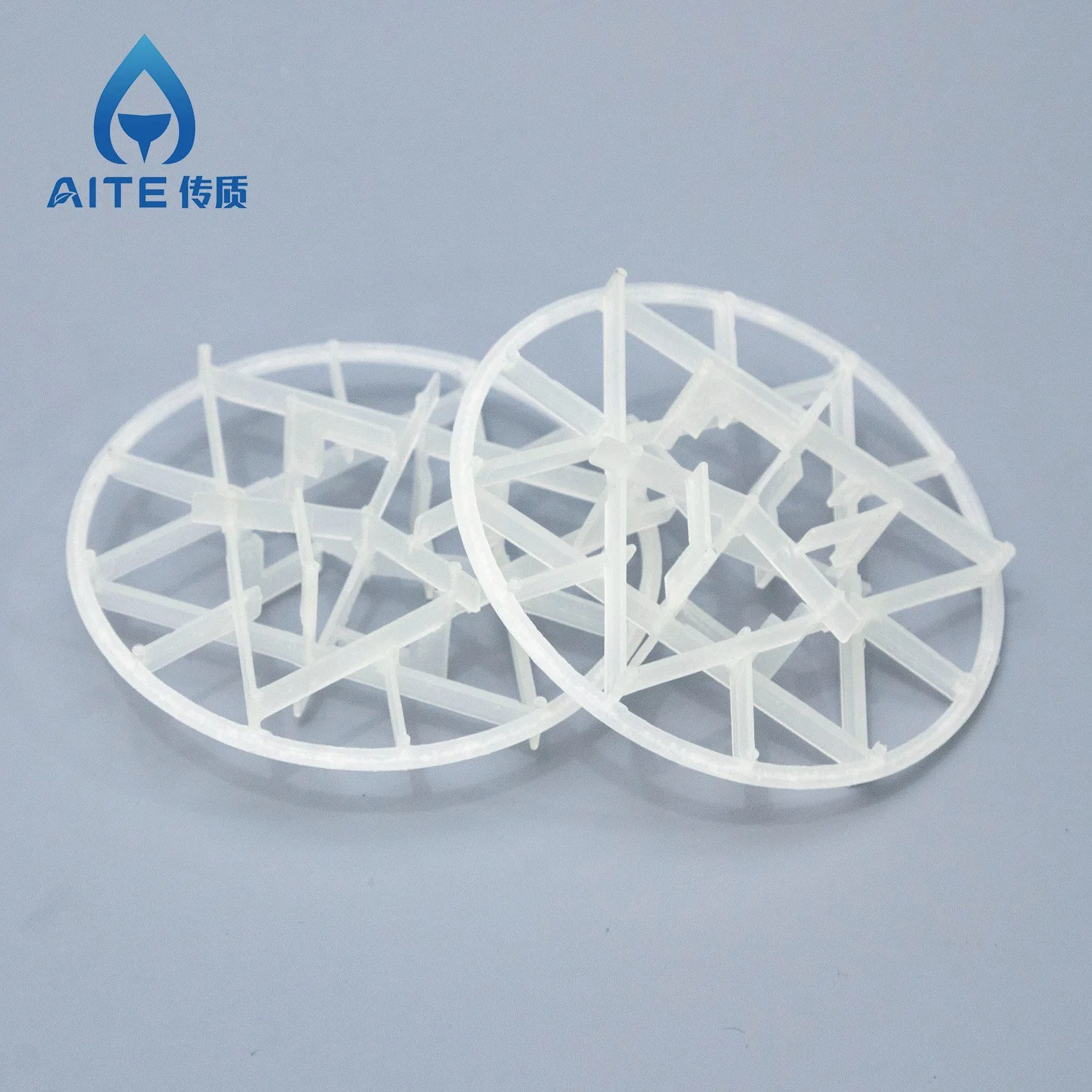 3.74" Plastic Snow Flake Ring for Scrubbing and Stripping Towers