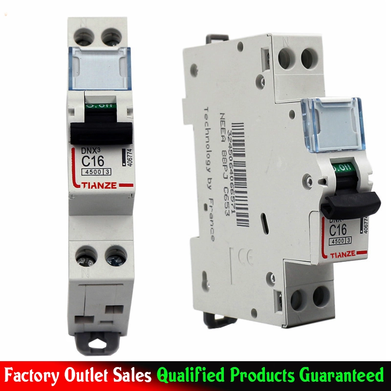 Dnx3 1p+N 6A-32A Dpn Type Mini Circuit Breaker