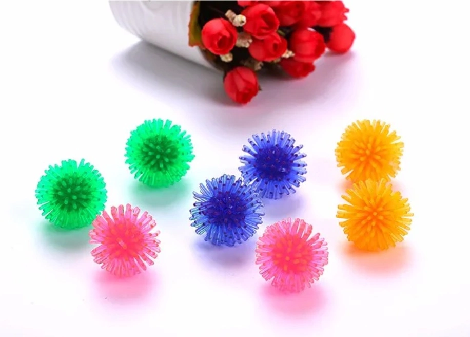 Colorful Spiky Ball for Cat Soft Cat Ball in Toy Pet Product