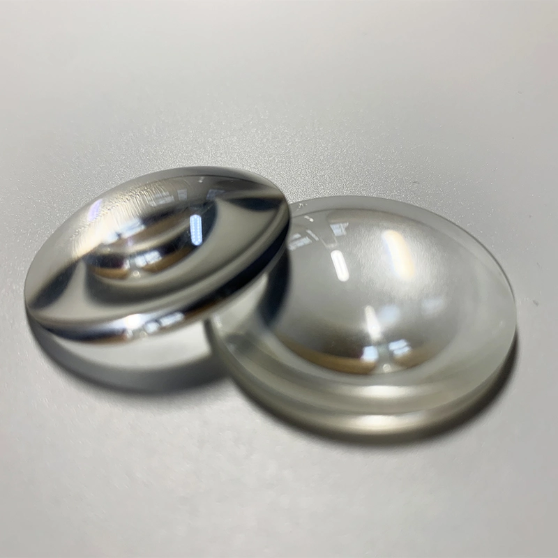 Lente Bk7 de 200 mm de vidrio óptico K9