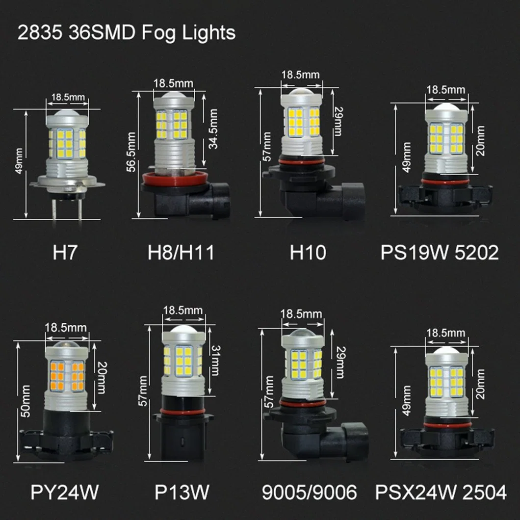 G-View V36 15W 12-18V Auto-Beleuchtungssysteme Auto LED H11 Nebelscheinwerfer