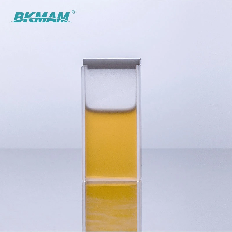 High quality/High cost performance  Heat and Corrosion Resistance Cuvette Glass Quartz for Micro Biology