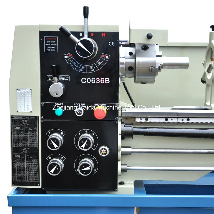 Conventional Gear Head Metal Cutting Lathe Machine