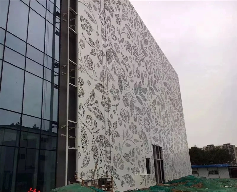 Laser Cut Decorative Stainless Steel Aluminium Screen Panel Curtain Wall