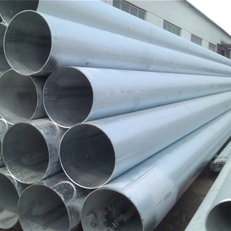 Ms Welded Steel ERW Q195/Q235 En10219/En10210 S235jr/S355jr/S355joh/S355j2h Black or Galvanized Round Square Rectangular/ Steel Tubing/Hollow Section Steel Pipe