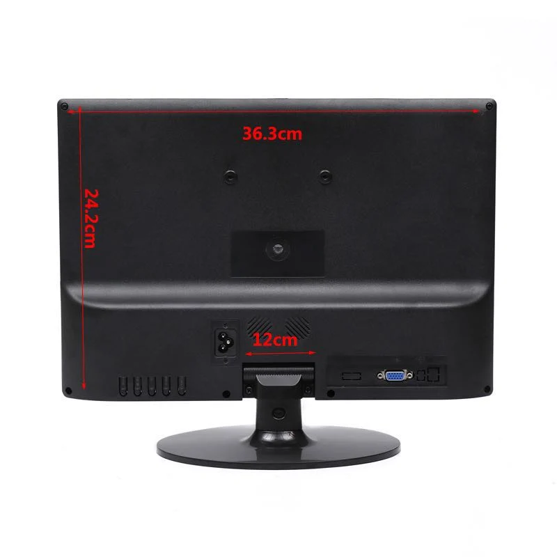 15.4 Inch HDMI and VGA for Office or Home Use Cheap LED LCD Computer Monitor