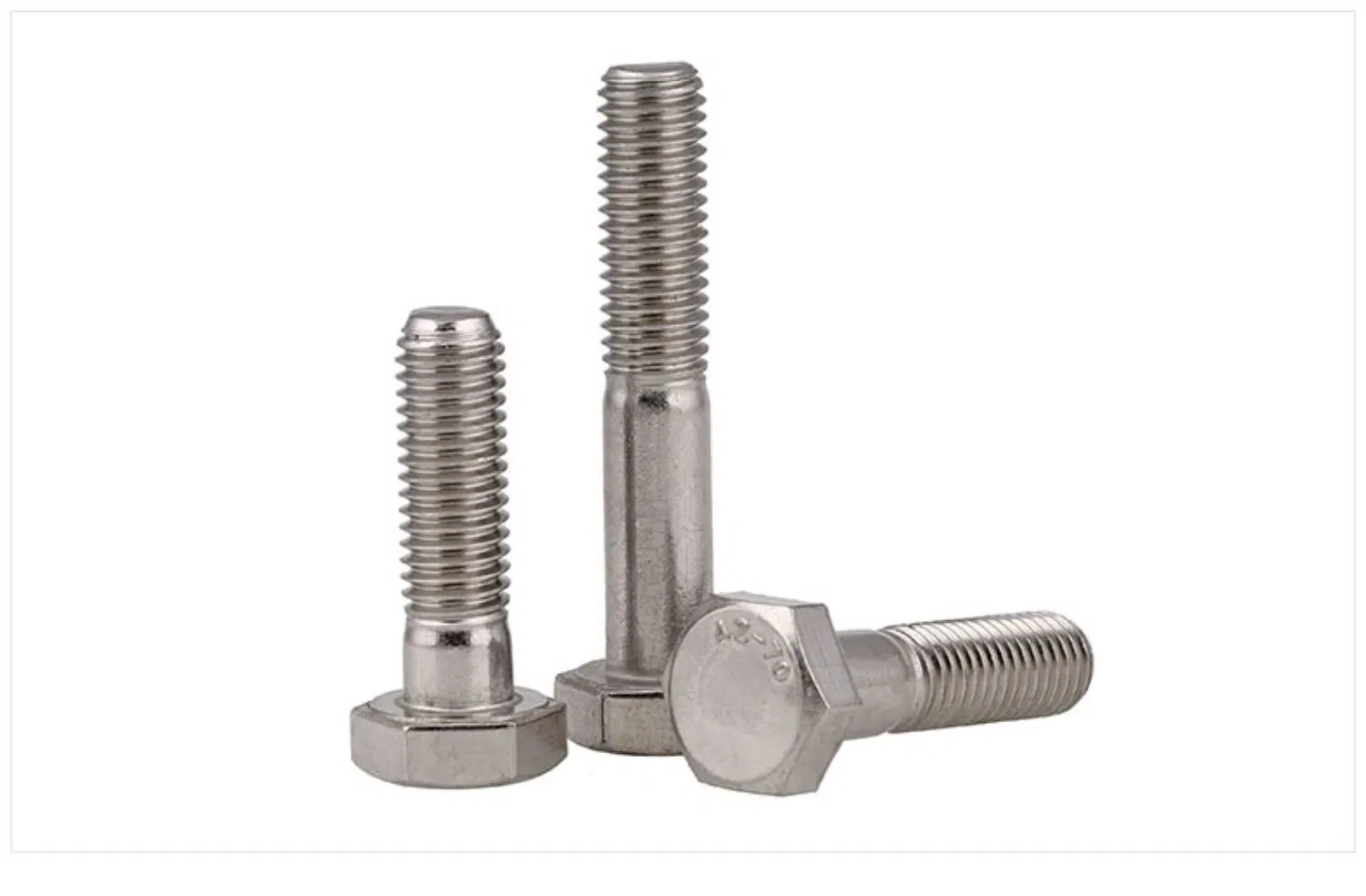 Factory Price DIN ASME 304 316 Stainless Steel 8.8 10.9 Grade Mild Steel Hex Bolt and Nut Flange Bolt Flange Nuts Hex Screw Threaded Rod Carriage Bolt Fasteners